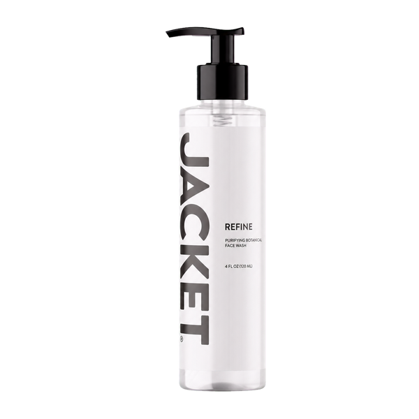 JACKET Refine Purifying Botanical Face Wash bottle