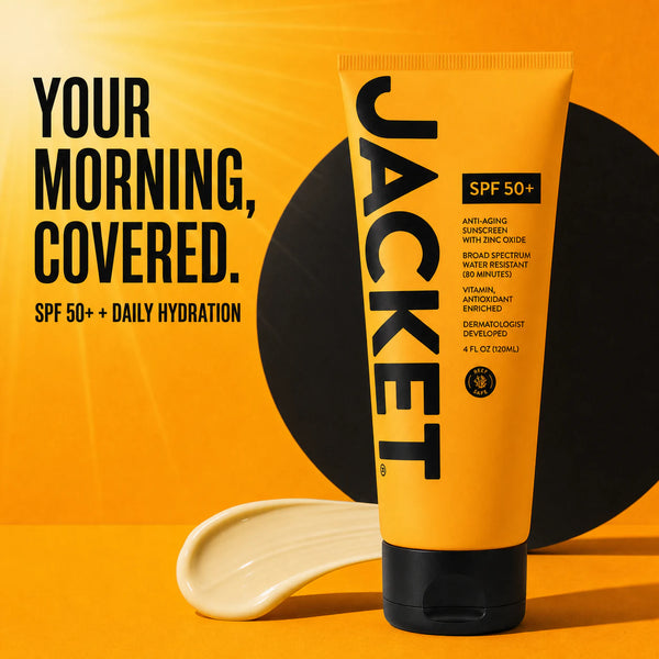 JACKET Daily SPF 50+ moisturizer with daily hydration