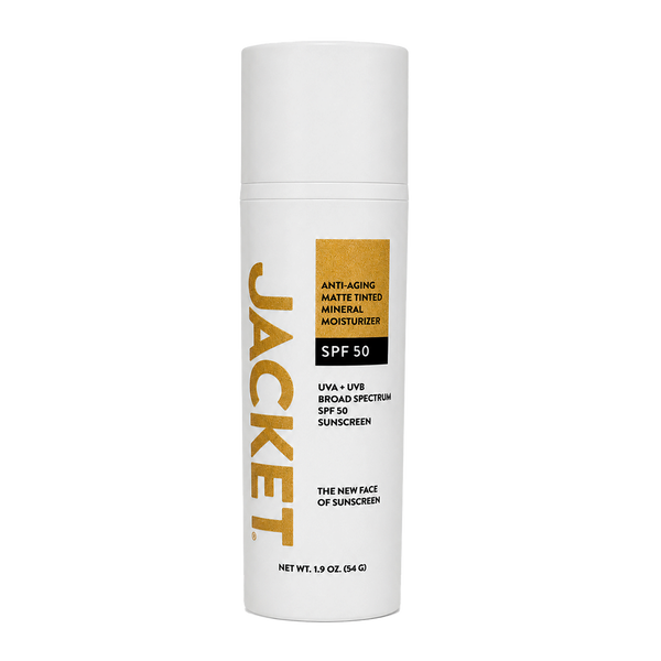 SPF 50 ANTI-AGING MATTE FINISH TINTED MINERAL MOISTURIZING SUNSCREEN