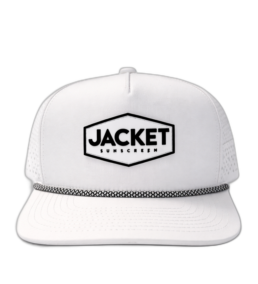 PERFORMANCE SNAPBACK ROPE HAT (OFF WHITE)